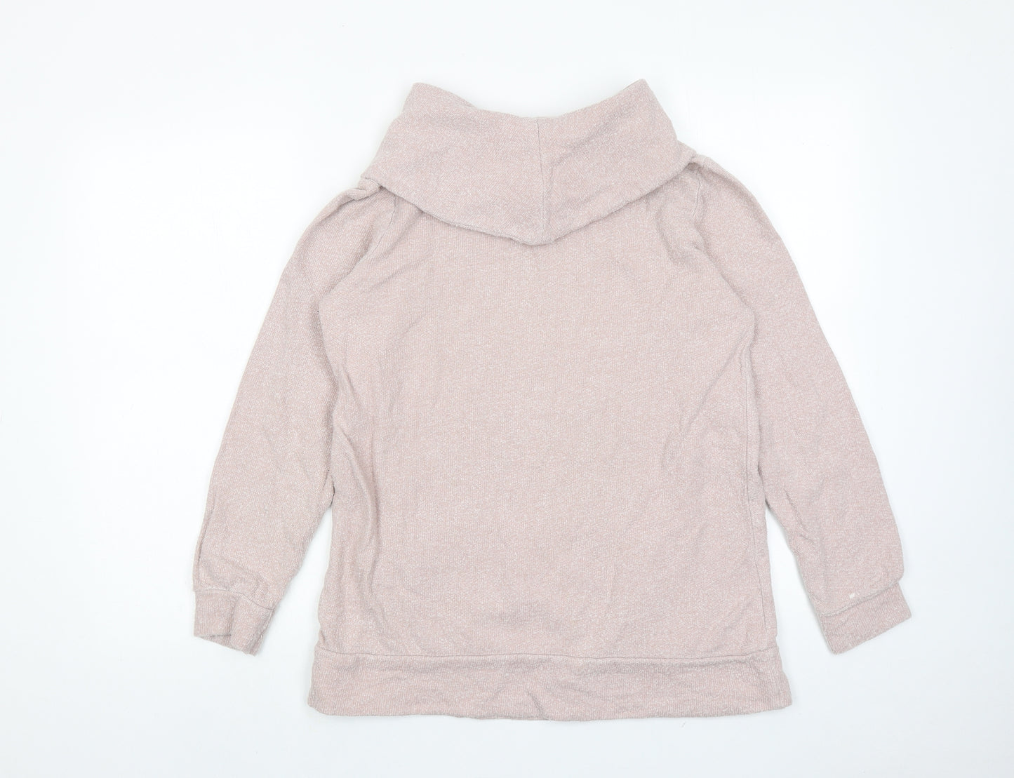NEXT Womens Pink Cotton Pullover Sweatshirt Size 12 Pullover