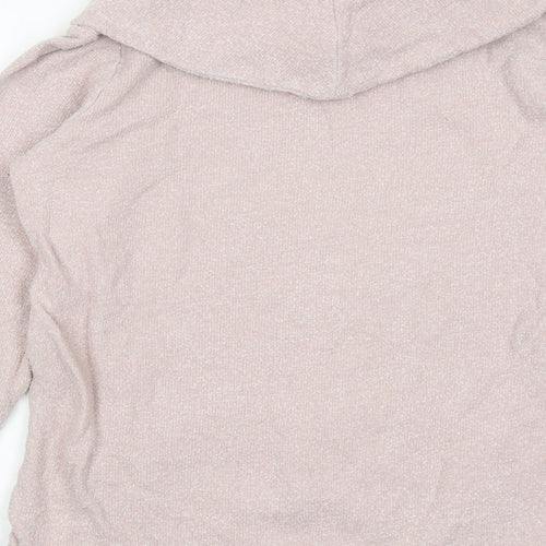 NEXT Womens Pink Cotton Pullover Sweatshirt Size 12 Pullover