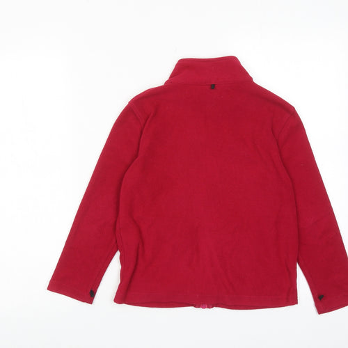 Regatta Girls Red Jacket Size 7-8 Years Zip