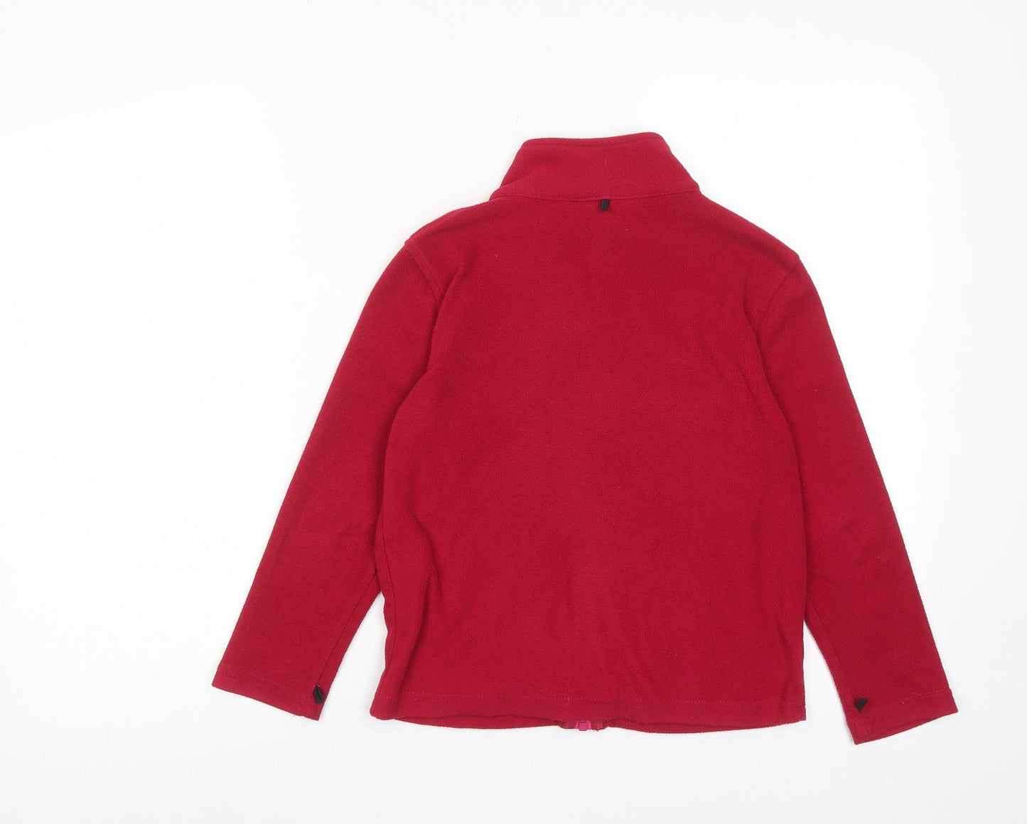 Regatta Girls Red Jacket Size 7-8 Years Zip