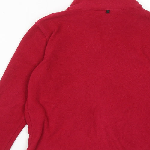 Regatta Girls Red Jacket Size 7-8 Years Zip