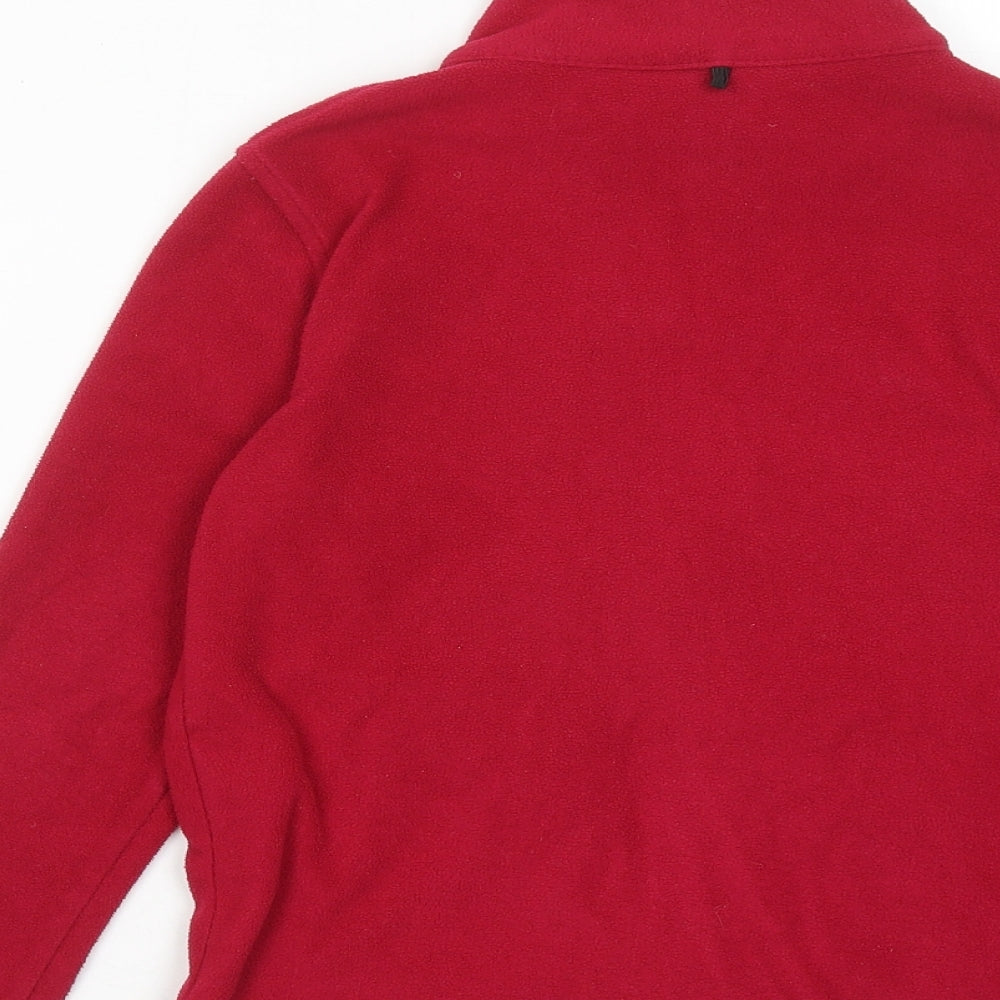 Regatta Girls Red Jacket Size 7-8 Years Zip