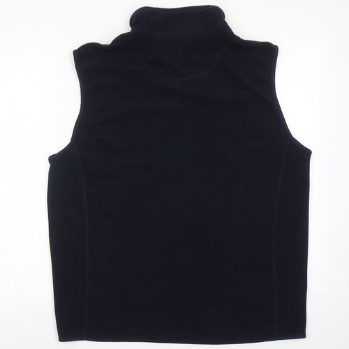Marks and Spencer Mens Blue Gilet Jacket Size L Zip