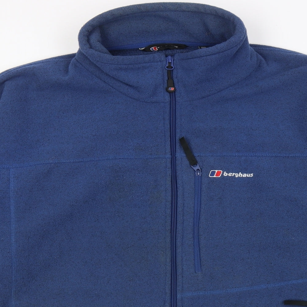 Berghaus Mens Blue Jacket Size 2XL Zip