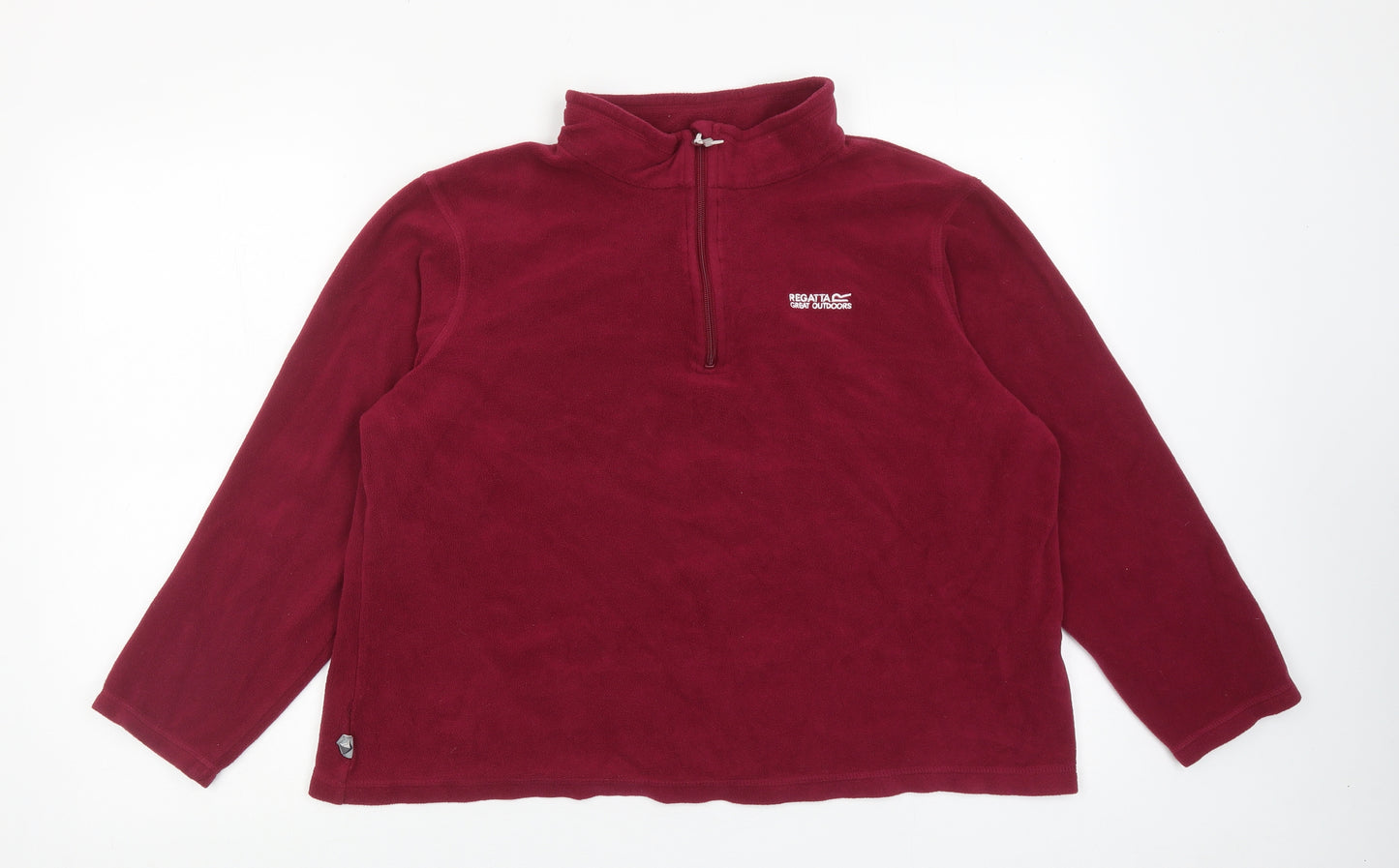 Regatta Womens Purple Polyester Pullover Sweatshirt Size 18 Zip