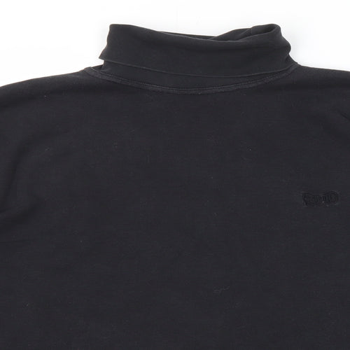C&A Mens Black Cotton Pullover Sweatshirt Size M