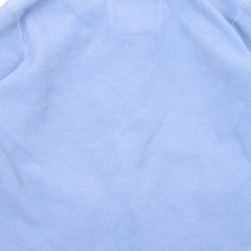 M&Co Womens Blue Jacket Size 12 Zip