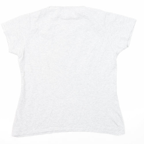 Disney Womens Grey Cotton Basic T-Shirt Size XL Scoop Neck - It's A Princess Thing... You Wouldn't Understand.