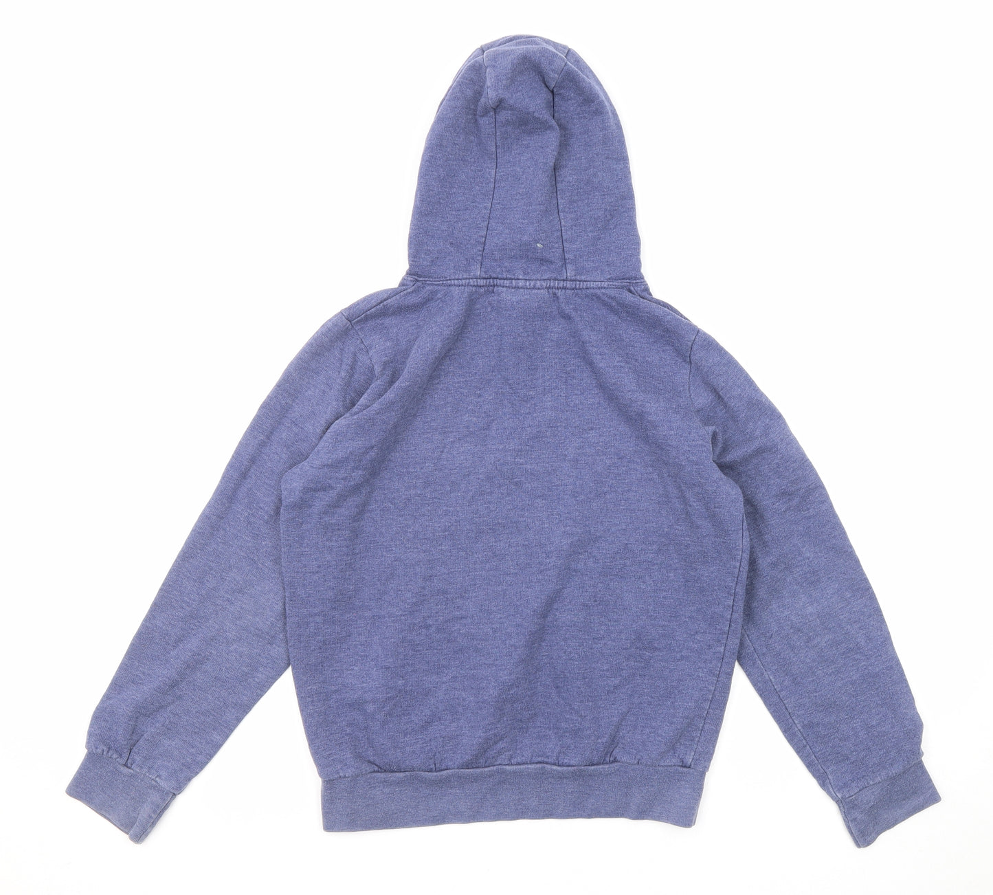 Pink Tiger Girls Blue Cotton Pullover Hoodie Size 11-12 Years Pullover - Pink Tiger