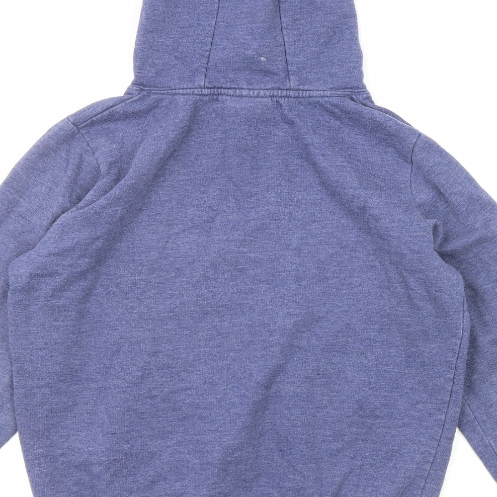 Pink Tiger Girls Blue Cotton Pullover Hoodie Size 11-12 Years Pullover - Pink Tiger