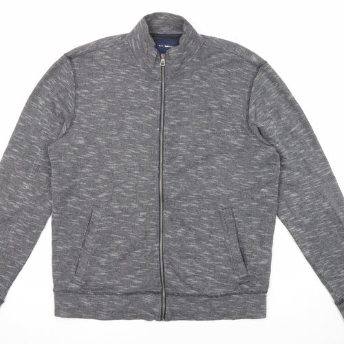 GAS Mens Grey Geometric Jacket Size XL Zip