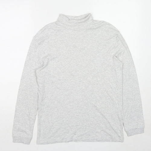 Marks and Spencer Boys Grey Cotton Pullover Sweatshirt Size 12-13 Years Pullover