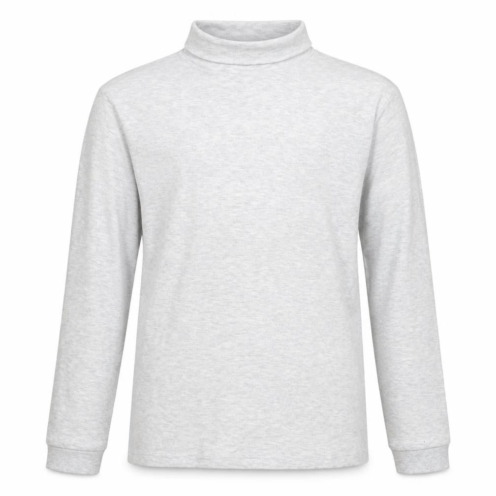 Front view of Marks & Spencer boys’ grey cotton pullover sweatshirt, size 12-13, years pullover