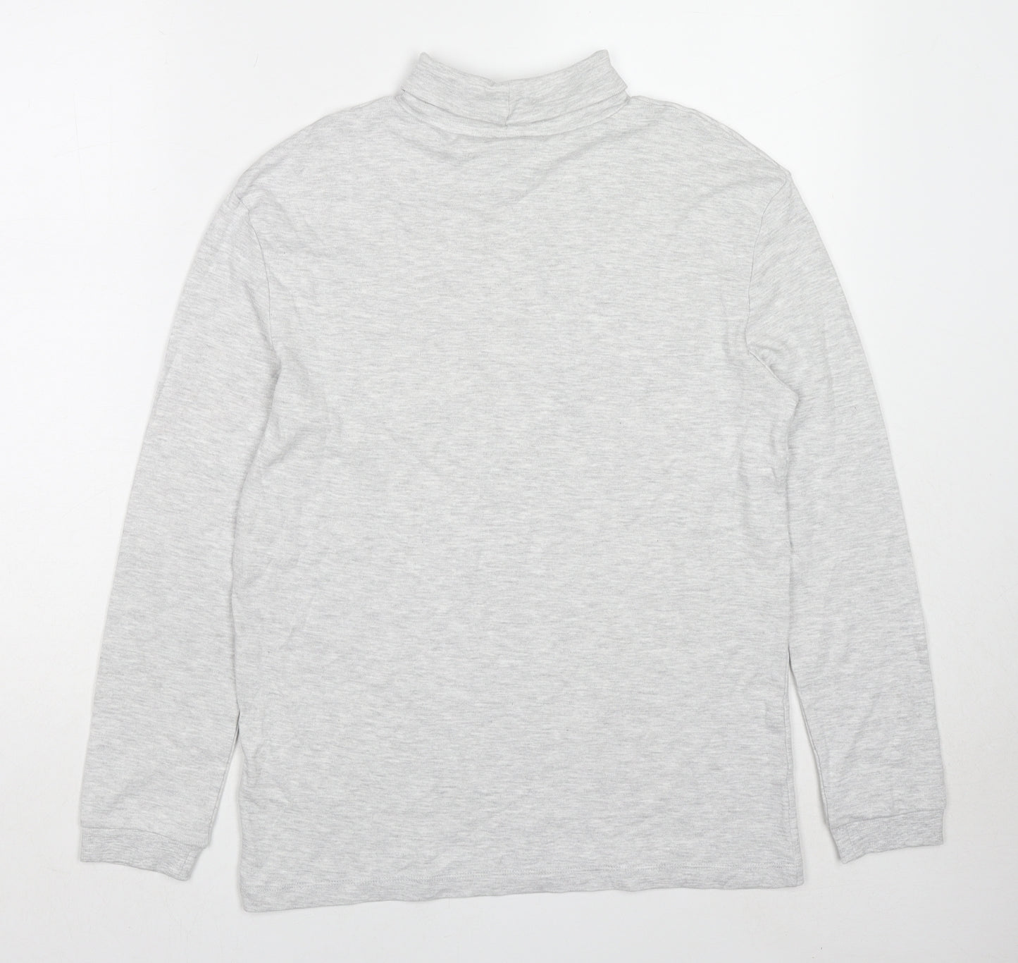 Marks and Spencer Boys Grey Cotton Pullover Sweatshirt Size 12-13 Years Pullover