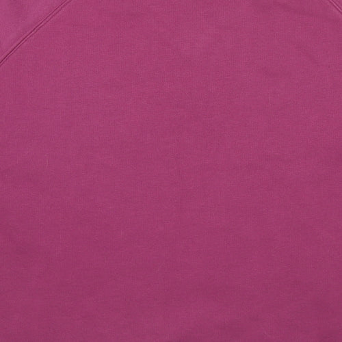 Joie de Vivre Womens Purple Polyester Pullover Sweatshirt Size L Pullover