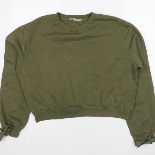 Oasis Boys Green Polyester Pullover Sweatshirt Size L Pullover