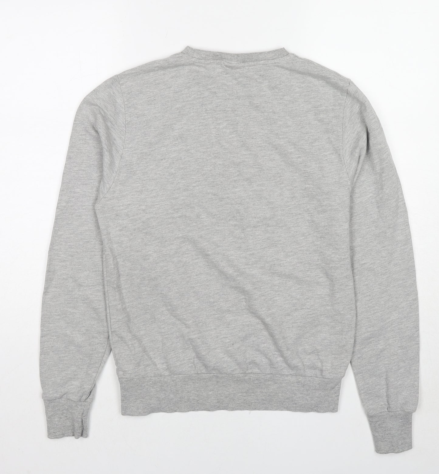 Disney Womens Grey Cotton Pullover Sweatshirt Size S Pullover - Mickey Mouse