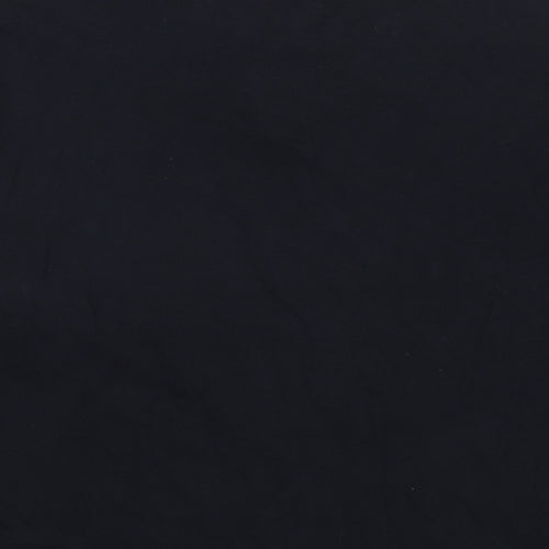 Giorgio Armani Mens Blue Cotton Polo Size L Collared Button