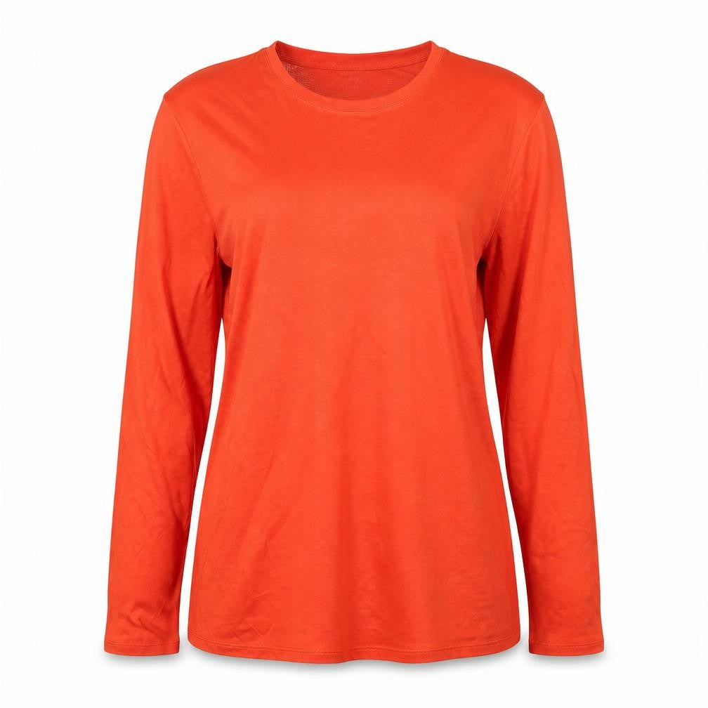 Autograph Womens Red Viscose Basic T-Shirt Size 12 Round Neck