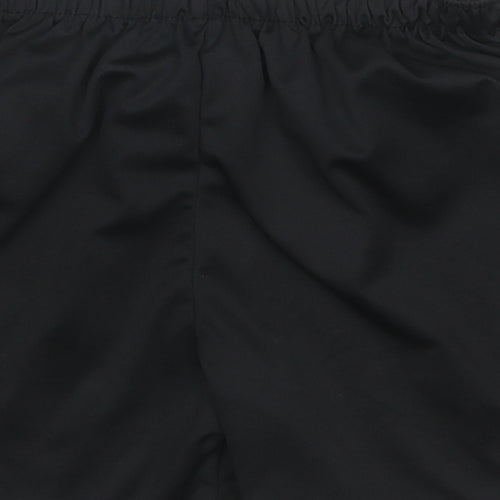 Umbro Boys Black Polyester Sweat Shorts Size 4-5 Years Regular - West Ham United