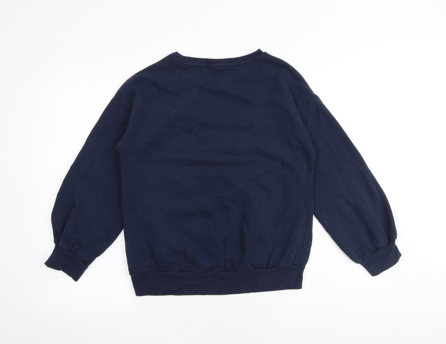 NEXT Girls Multicoloured Cotton Pullover Sweatshirt Size 16 Years Pullover - Minnie Mouse