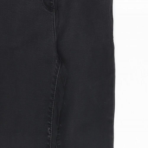 Debenhams Womens Grey Cotton Jegging Jeans Size 8 Regular