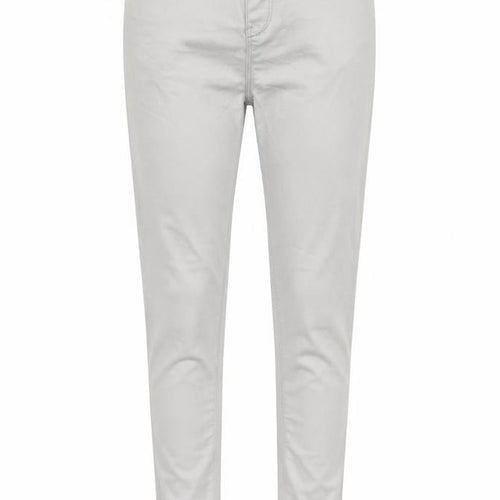 Peacocks Womens Grey Cotton Skinny Jeans Size 8 Regular - High rise