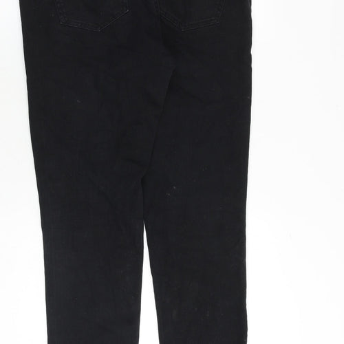 H&M Mens Black Cotton Skinny Jeans Size 33 in Slim Zip