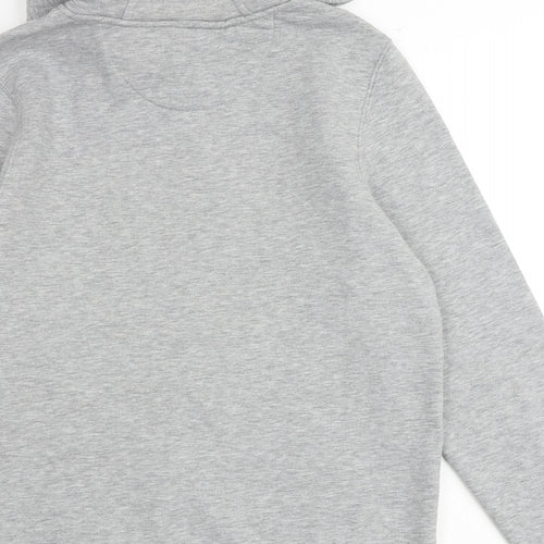 LA Galaxy Mens Grey Cotton Pullover Sweatshirt Size S