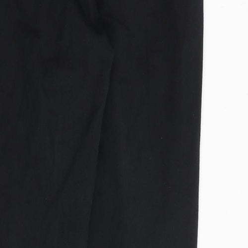 Topshop Womens Black Cotton Skinny Jeans Size 30 in Regular Zip