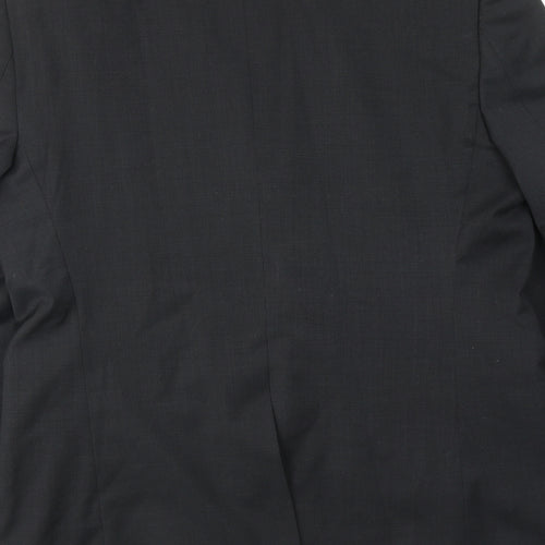 Marks and Spencer Mens Grey Wool Jacket Suit Jacket Size 40 Regular