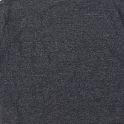 Star Wars Boys Grey Cotton Basic T-Shirt Size 6-7 Years Round Neck Pullover