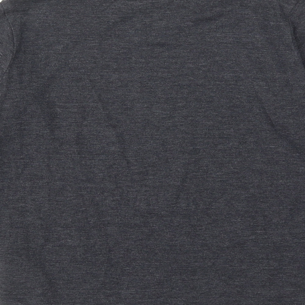 Star Wars Boys Grey Cotton Basic T-Shirt Size 6-7 Years Round Neck Pullover