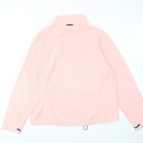 Jack Wolfskin Womens Pink Jacket Size 18 Zip