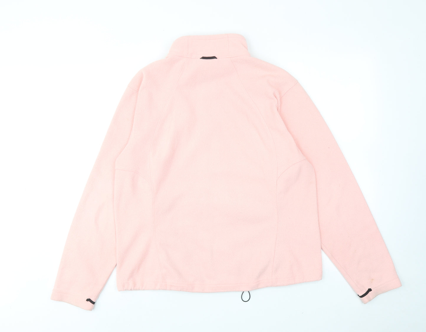 Jack Wolfskin Womens Pink Jacket Size 18 Zip