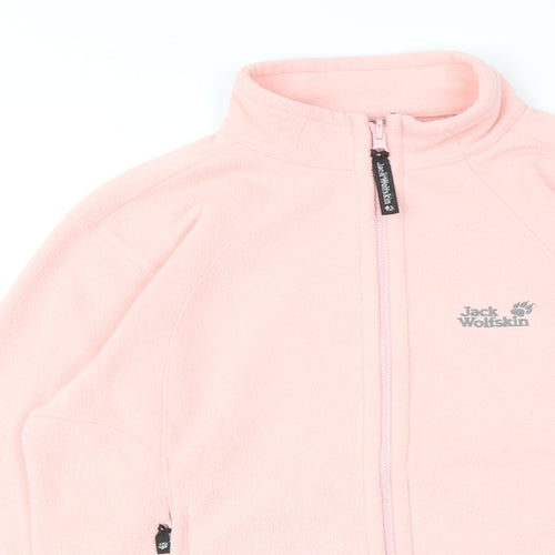 Jack Wolfskin Womens Pink Jacket Size 18 Zip