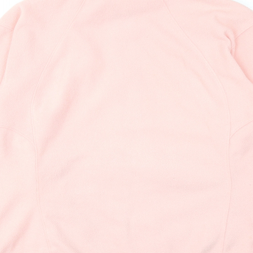 Jack Wolfskin Womens Pink Jacket Size 18 Zip