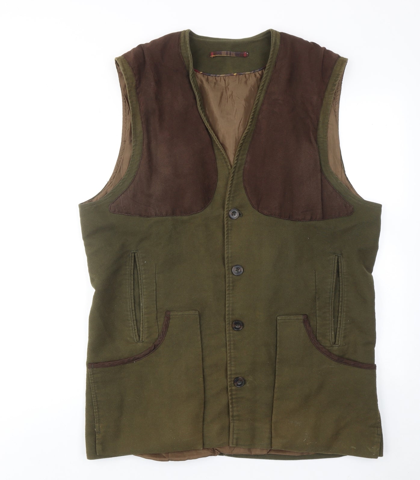 Jack Pyke Mens Green Gilet Jacket Size 2XL Zip