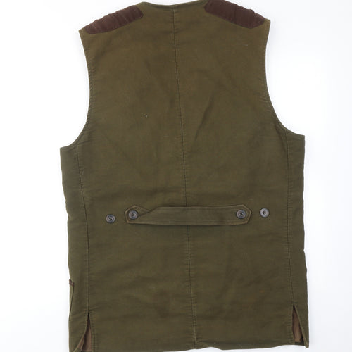 Jack Pyke Mens Green Gilet Jacket Size 2XL Zip