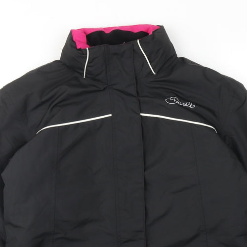 Dare 2B Girls Black Windbreaker Jacket Size 14-15 Years Zip