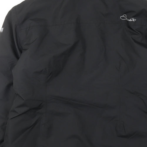 Dare 2B Girls Black Windbreaker Jacket Size 14-15 Years Zip