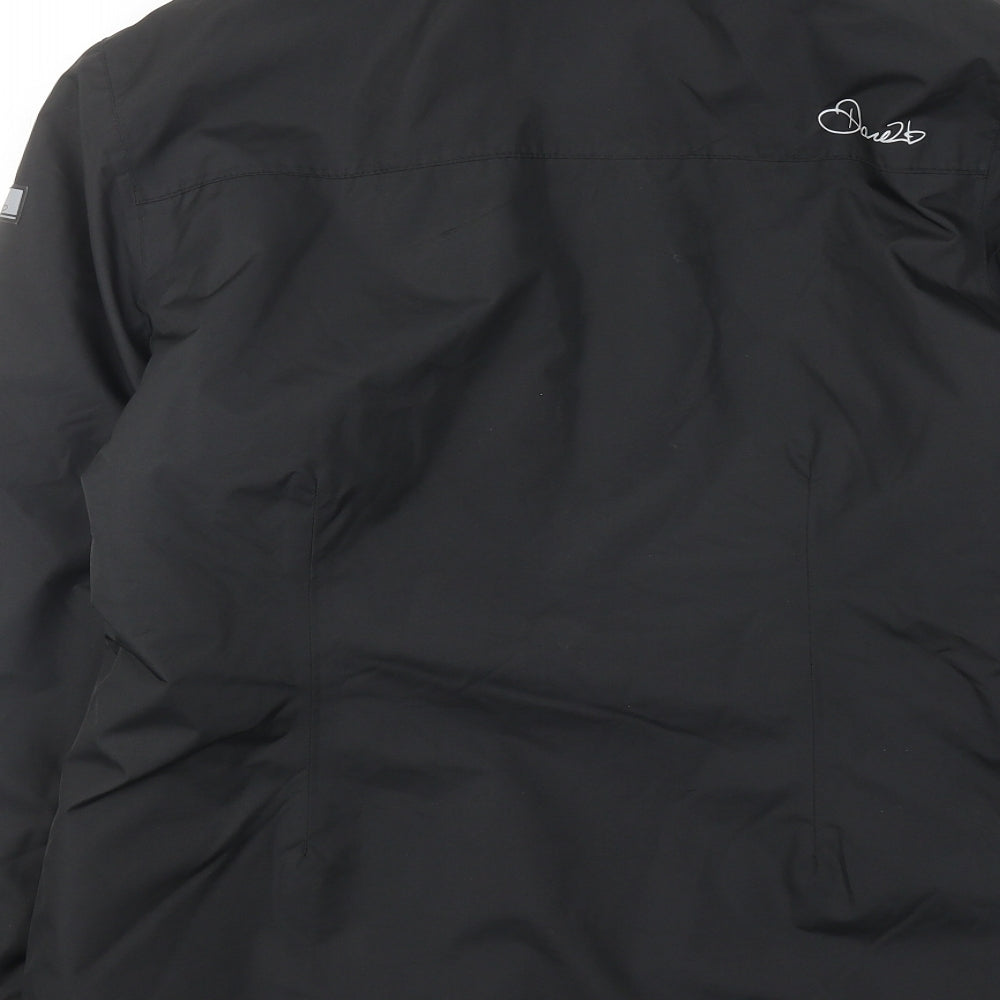 Dare 2B Girls Black Windbreaker Jacket Size 14-15 Years Zip