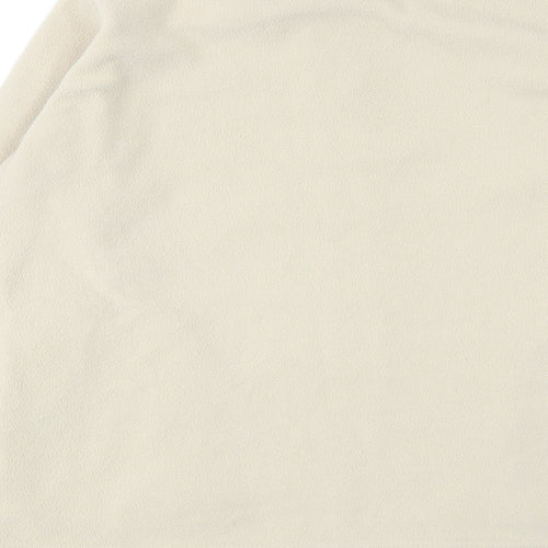 EWM Womens Beige Jacket Size 14 Zip