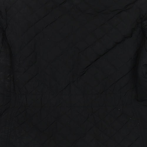 Aphorism Womens Black Jacket Size 2XL Zip