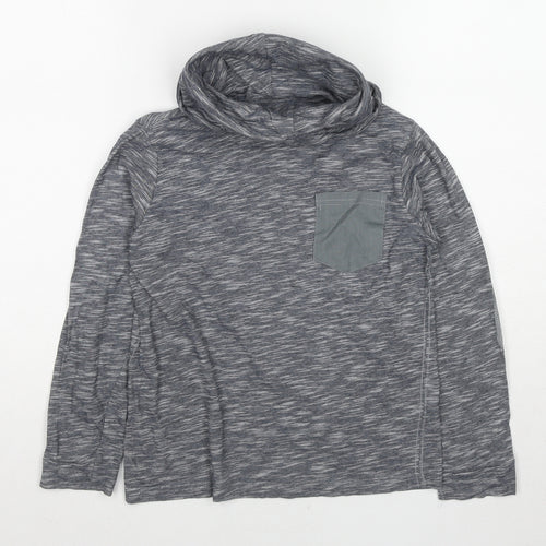 NEXT Boys Grey Cotton Pullover Sweatshirt Size 9 Years Pullover