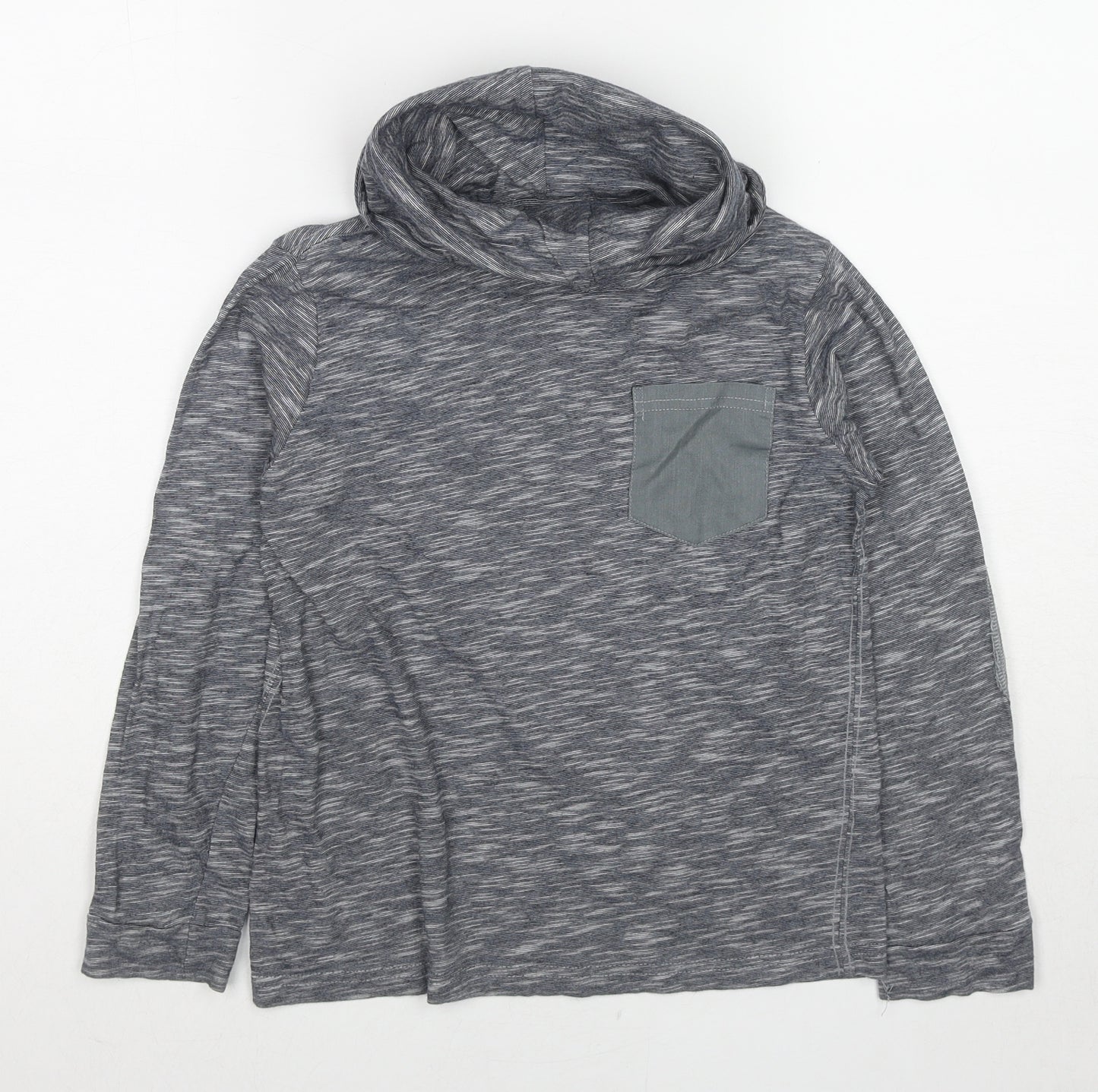 NEXT Boys Grey Cotton Pullover Sweatshirt Size 9 Years Pullover