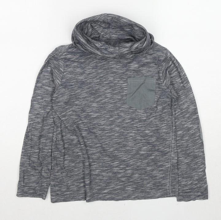 NEXT Boys Grey Cotton Pullover Sweatshirt Size 9 Years Pullover