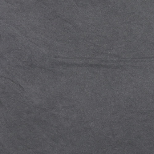PRETTYLITTLETHING Womens Grey Cotton Basic T-Shirt Size L Round Neck - Montana