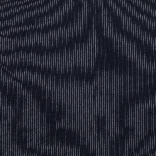 Marks and Spencer Womens Blue Striped Cotton Pullover Sweatshirt Size 20 Pullover