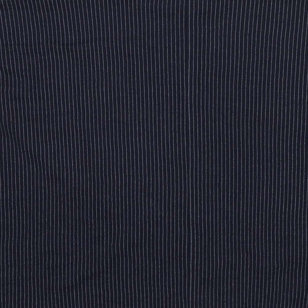 Marks and Spencer Womens Blue Striped Cotton Pullover Sweatshirt Size 20 Pullover